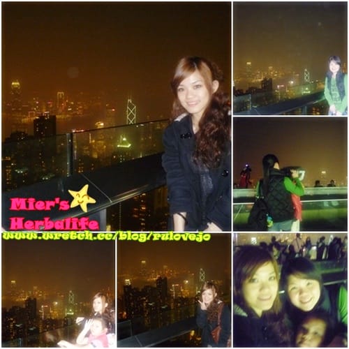 HK香港 杜莎夫人蠟像館&太平山夜景