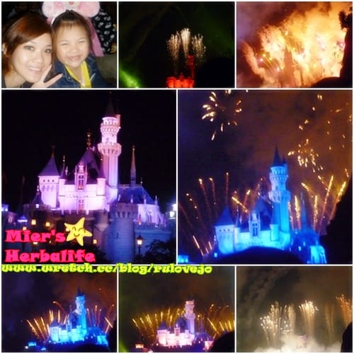 HK香港 到了香港迪士尼,看了遊行和煙火