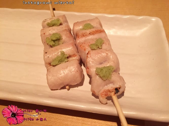 食記 台北士林區 日式串燒 鳥哲燒物專門店 台灣土雞 桂丁雞料理 獨創雞肉一夜干 山葵里雞肉 雞生蠔 令我驚豔的雞料理 捷運芝山站 - 第12張圖 IMG_4455