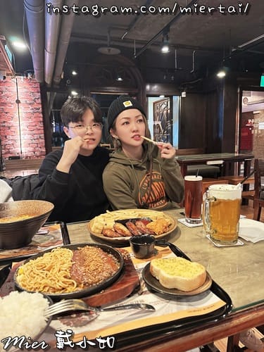 基隆 簡餐下午茶 不限時 大嘴巴茶坊 厚切牛排 肉嫩蒜