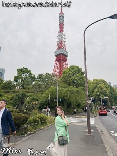 日本 東京Tokyo 經典打卡地標「東京鐵塔」芝公園