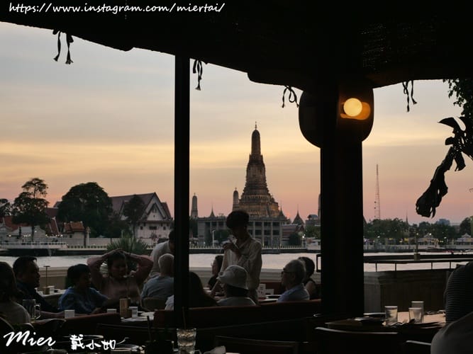 泰國||曼谷BKK 我的生日餐 浪漫看著日落夕陽 Horsa