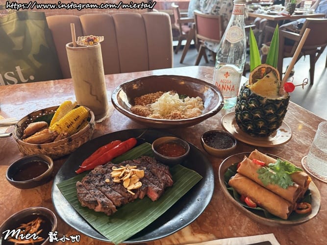 泰國||曼谷BKK 我的生日餐 浪漫看著日落夕陽 Horsa