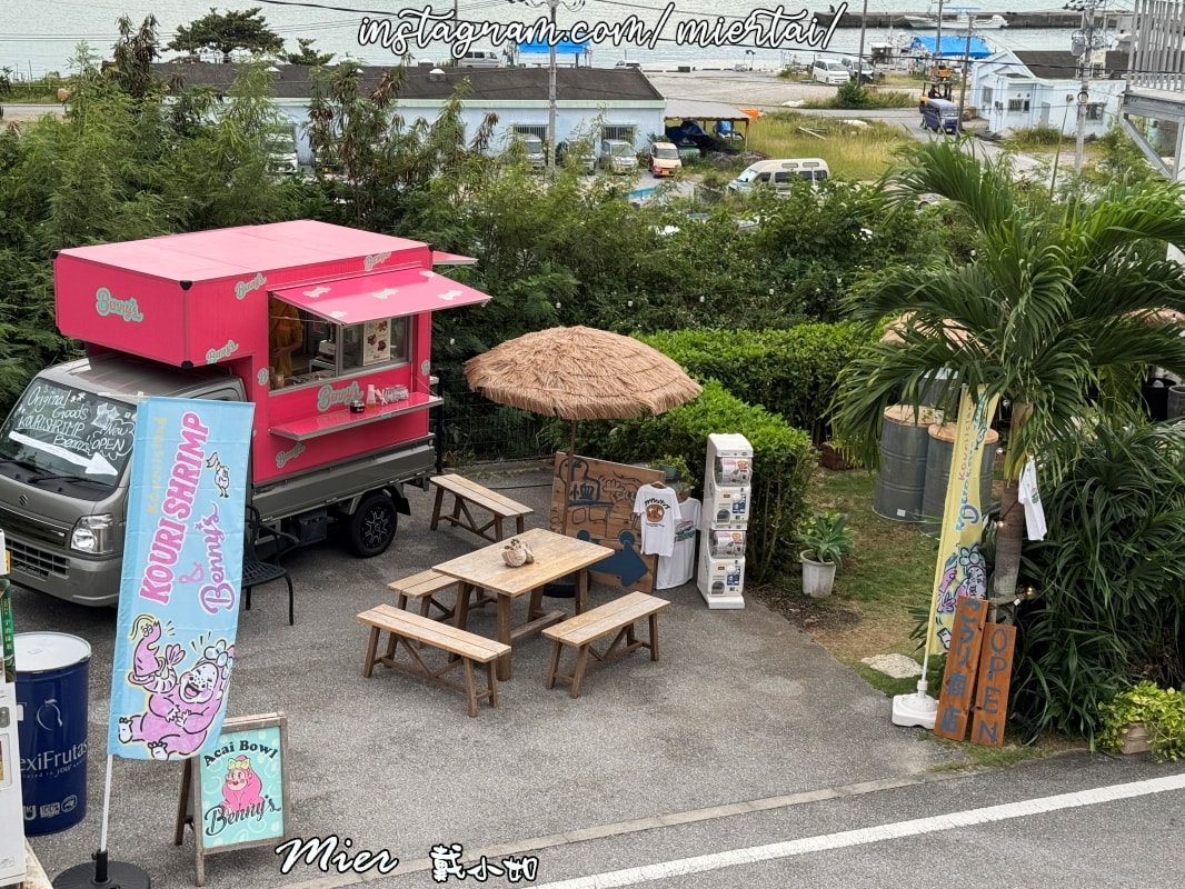 日本||沖繩OKINAWA 傳奇餐車 人氣餐車變店面 古宇利蝦蝦飯 蒜香奶油蝦蝦飯 排隊美食